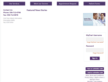 Tablet Screenshot of nhlewisvillefamilymedicine.org